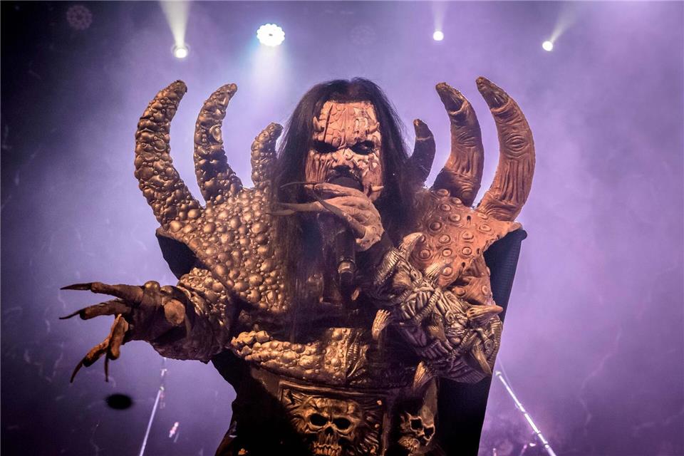 Auch (Mister) Lordi - gewann vor 20 Jahren für Finnland den Eurovision Song Contest - spricht in der ARD-Doku „70 Jahre ESC - More than Music“. (Archivbild)Angel Marchini/dpa