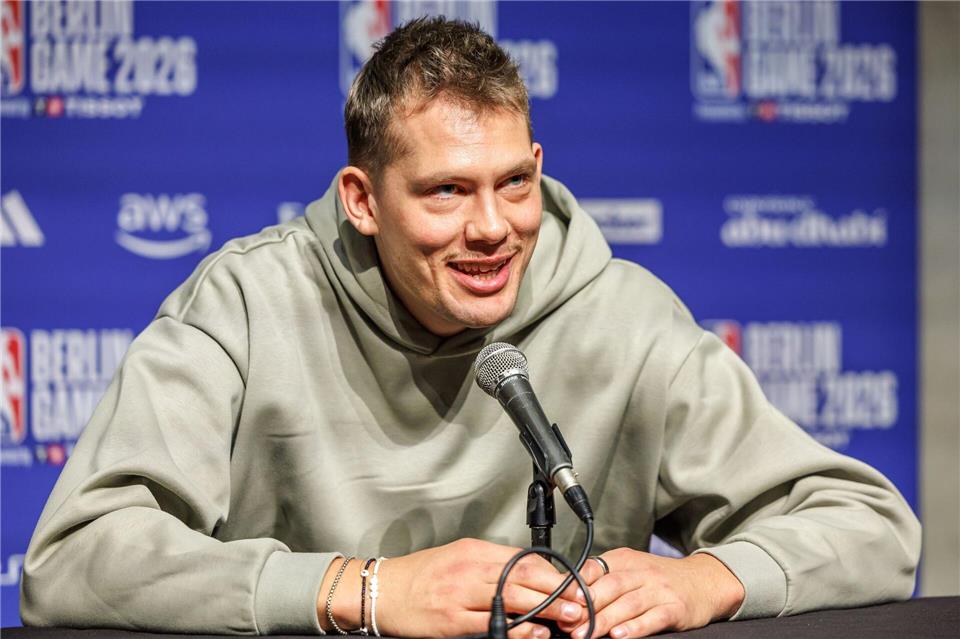 Auch Moritz Wagner hat Basketball in Deutschland populärer gemacht.Andreas Gora/dpa