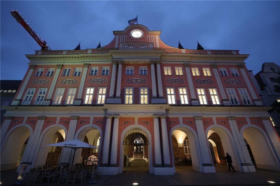 Auch Rostock profitiert vom Sondervermögen.Bernd Wüstneck/dpa