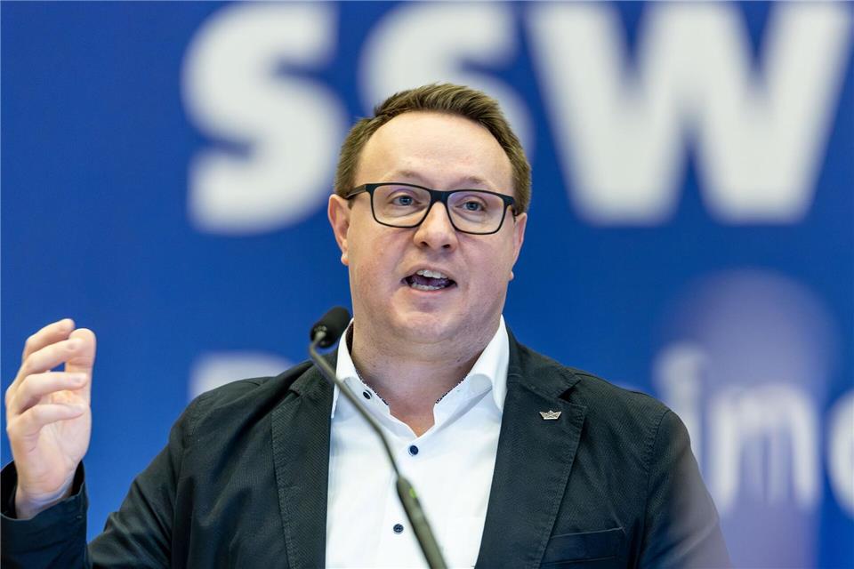 Auch SSW-Fraktionschef Christian Dirschauer fordert die Auszahlung eines Klimageldes. (Archivbild)Axel Heimken/dpa