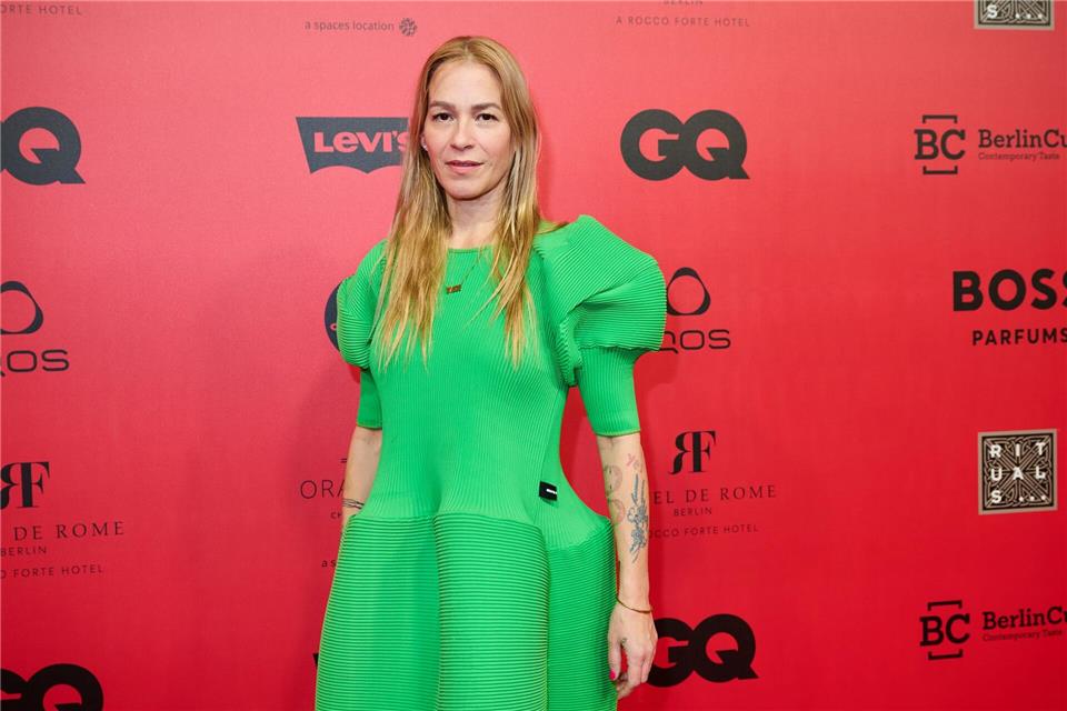 Auch Schauspielerin Franka Potente kam zur Preisverleihung der deutschen GQ in Berlin.Annette Riedl/dpa