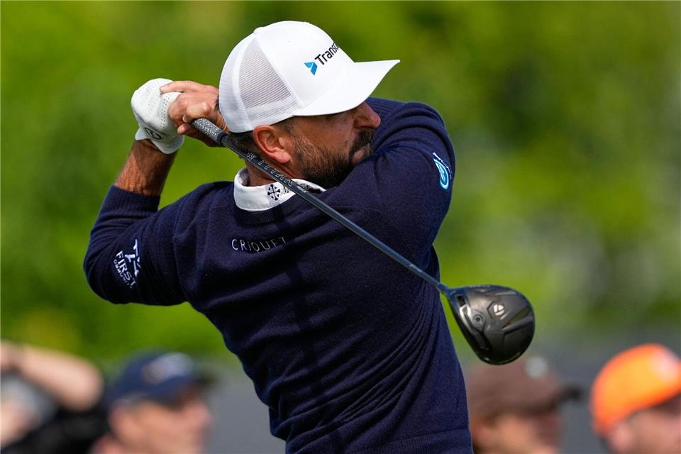 Auch Stephan Jäger liegt zum Auftakt der PGA Championship an der Spitze des Feldes.Carolyn Kaster/AP/dpa