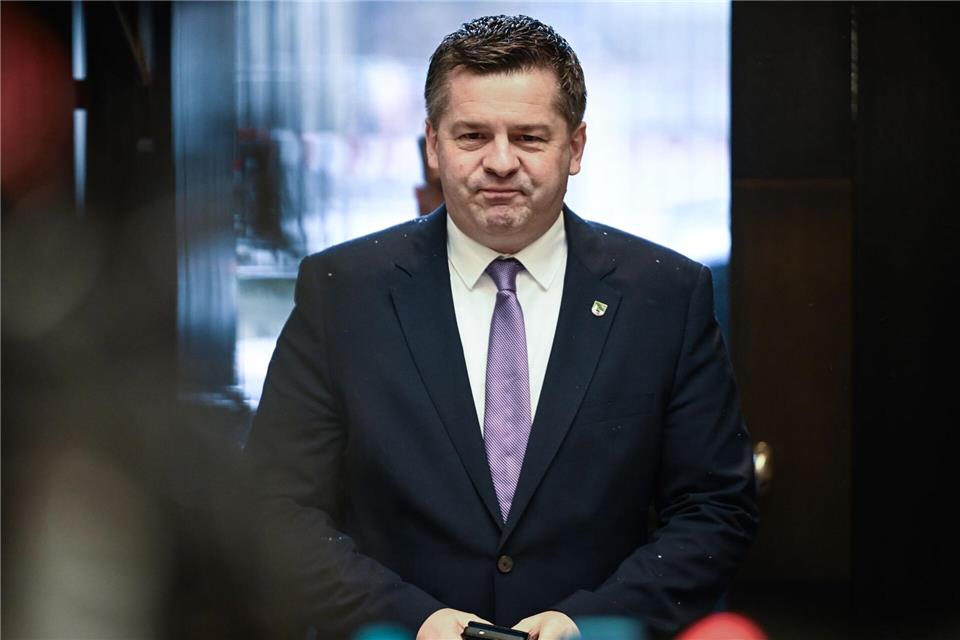 Auch Sven Schulzes Frau arbeitet in Teilzeit. „Sonst würde das Team nicht funktionieren“, sagt Sachsen-Anhalts Ministerpräsident. (Archivbild)Britta Pedersen/dpa