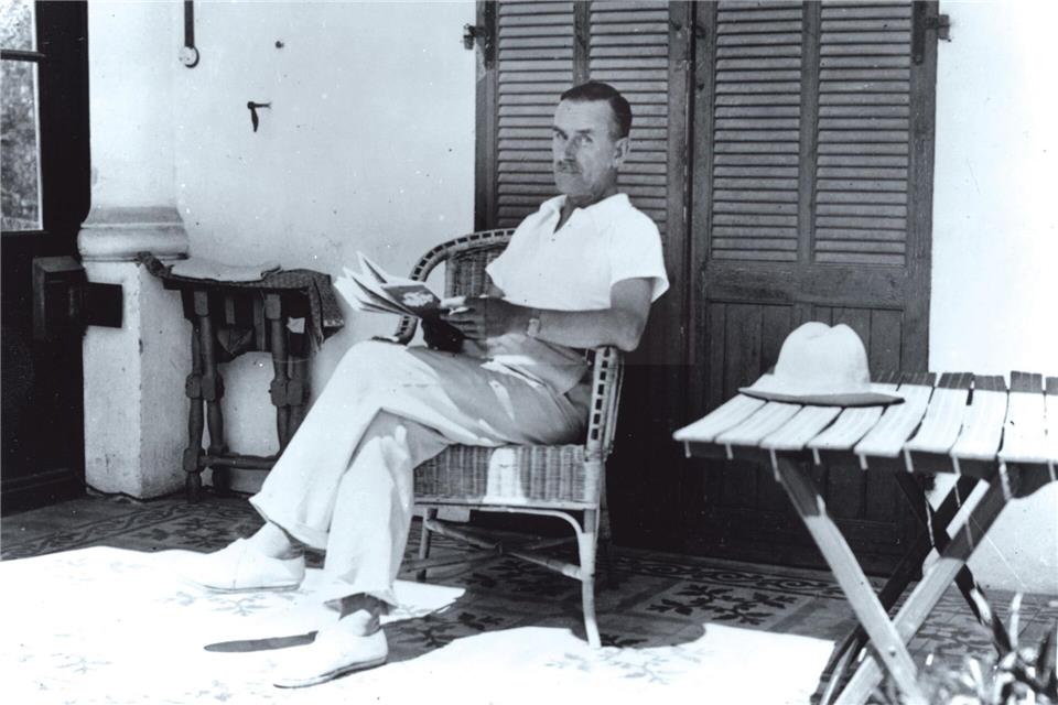Auch Thomas Mann verbrachte 1933 einige Monate in Südfrankreich, ehe er in die USA zog.ETH-Bibliothek Zürich/Thomas Mann Archiv/dpa-tmn