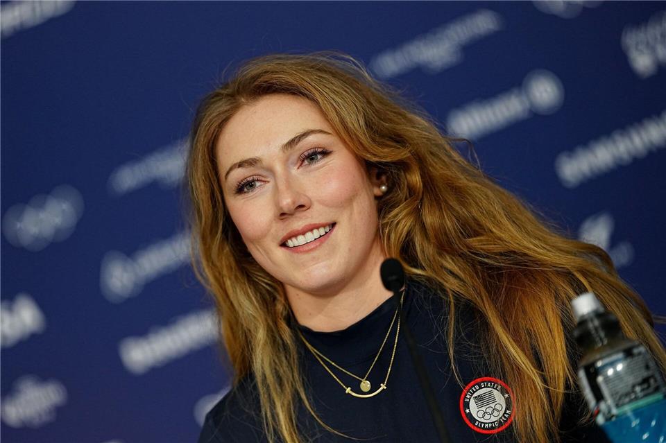 Auch US-Skikollegin Mikaela Shiffrin ist gespannt auf den Vonn-Auftritt.Michael Kappeler/dpa