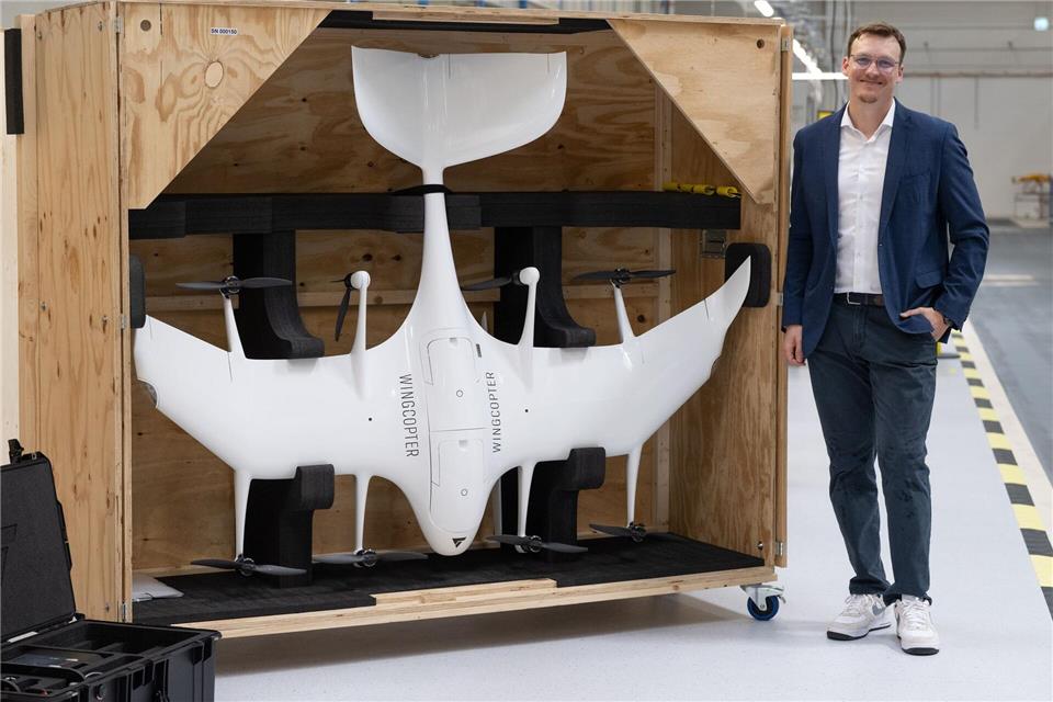 Auch Wingcopter begann als Start-up.Boris Roessler/dpa