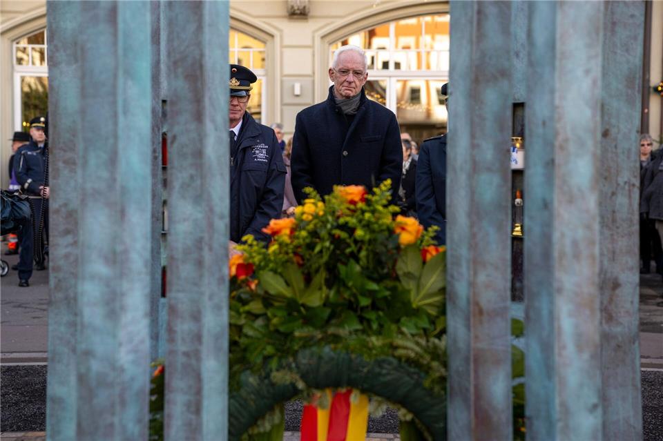 Auch am 5. Jahrestag war die Betroffenheit groß.Harald Tittel/dpa