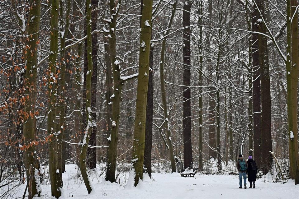 Auch am Donnerstag kann es gebietsweise schneien.Shireen Broszies/dpa