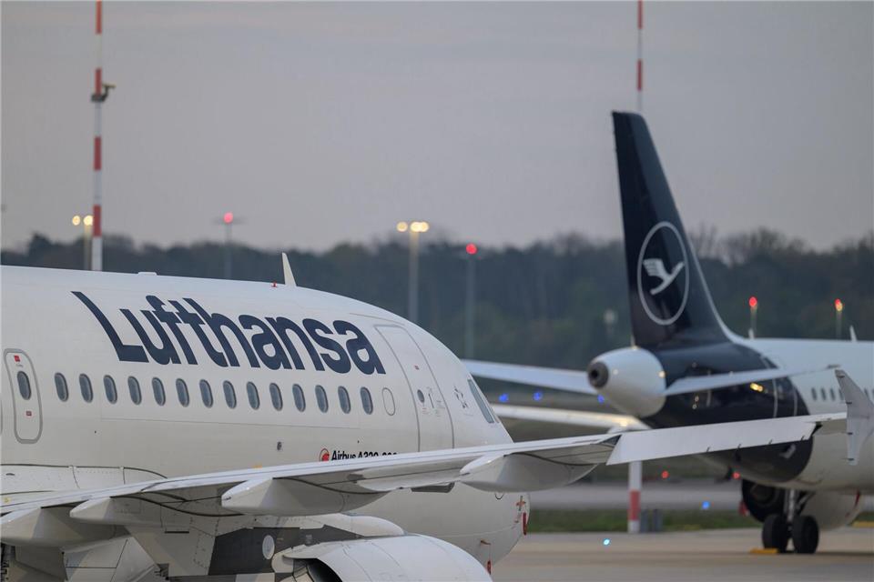 Auch am Freitag geht der Streik bei Lufthansa weiter. Hannes P. Albert/dpa