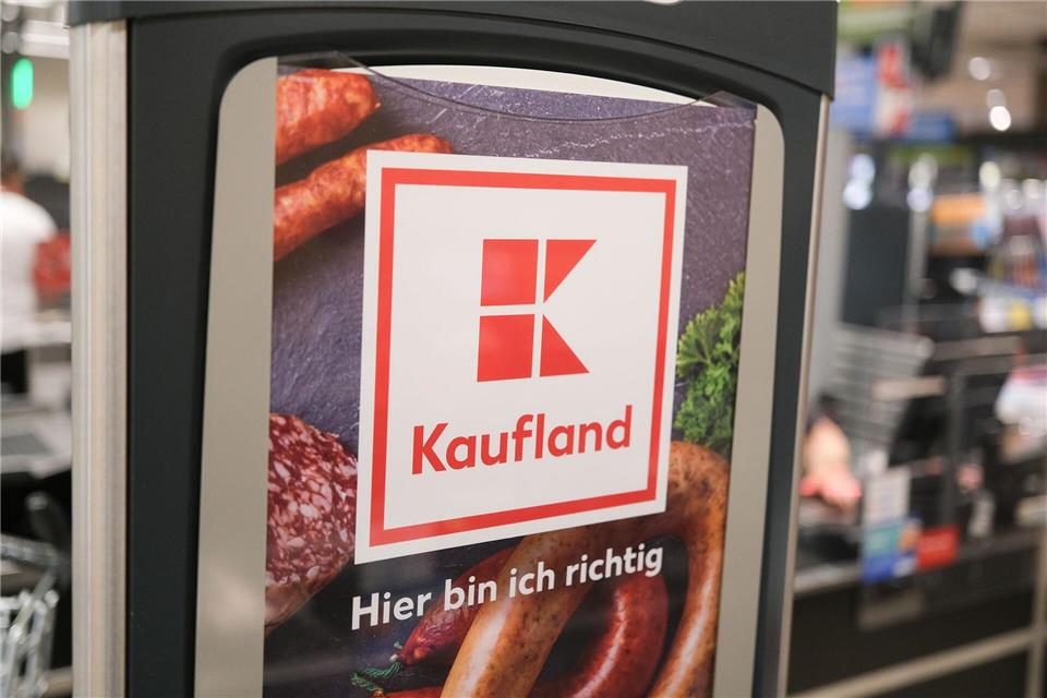 Auch bei Kaufland stieg der Filialumsatz. (Archivbild)Bernd Weißbrod/dpa