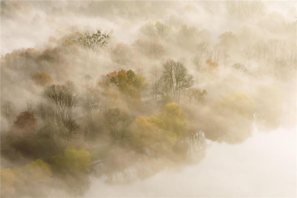 Auch bei Nebel lassen sich atmosphärische Fotos machen.picture alliance/dpa