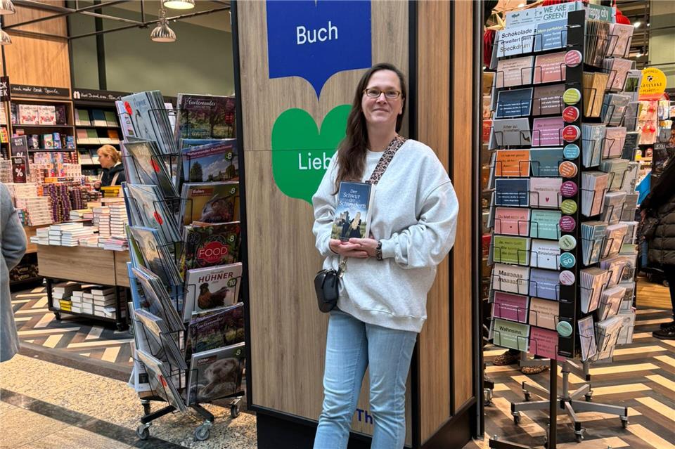 Auch bei der „Mayerschen“ im Centro Oberhausen ist das neue Buch von Christina Maus erhältlich.