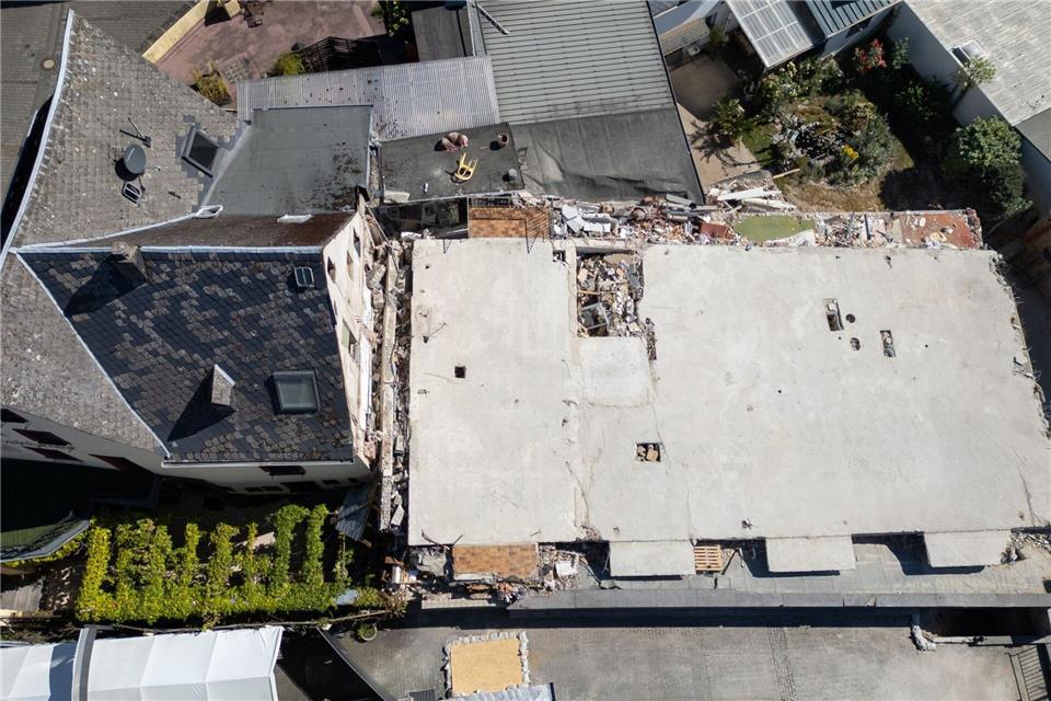 Auch beim Hotel in Kröv soll es zuvor Risse gegeben haben. (Archivbild)Harald Tittel/dpa