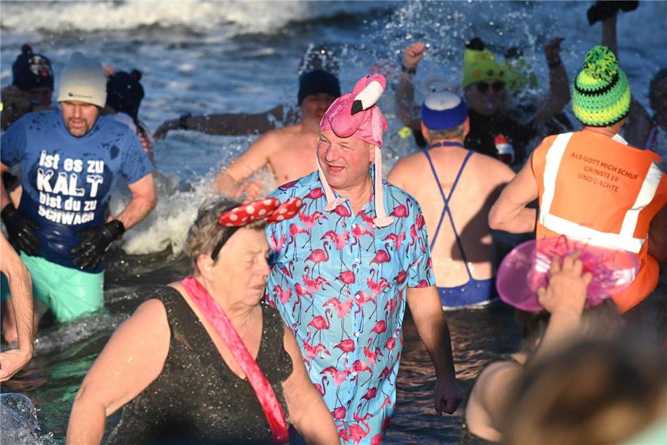 Auch bunte Verkleidungen durften nicht fehlen.Stefan Sauer/dpa