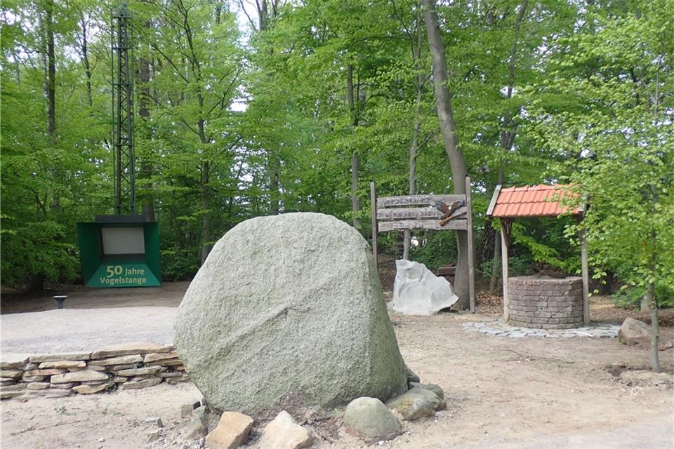 Auch das Außengelände der Vogelstange wurde hergerichtet.