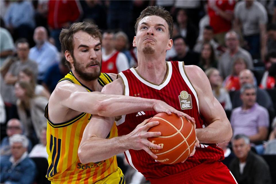Auch das zweite Finalspiel der Basketball-Bundesliga steigt im Münchener SAP Garden. Sven Hoppe/dpa
