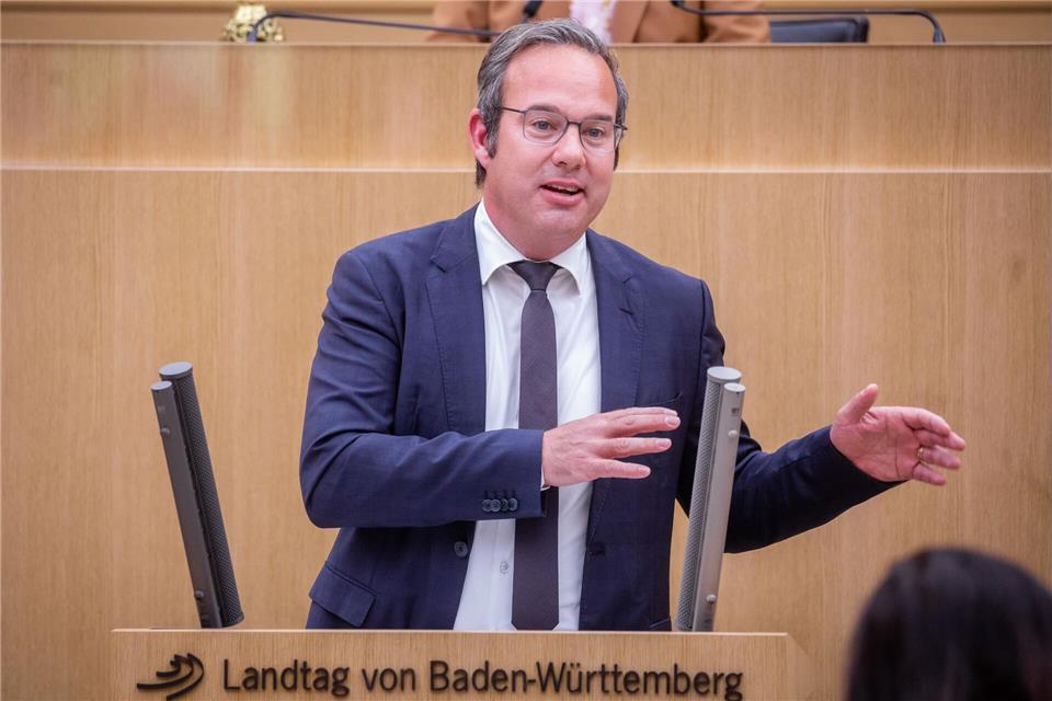 Auch dem CDU-Umweltexperten Raimund Haser wird der Posten an der Fraktionsspitze zugetraut. (Archivbild)Christoph Schmidt/dpa
