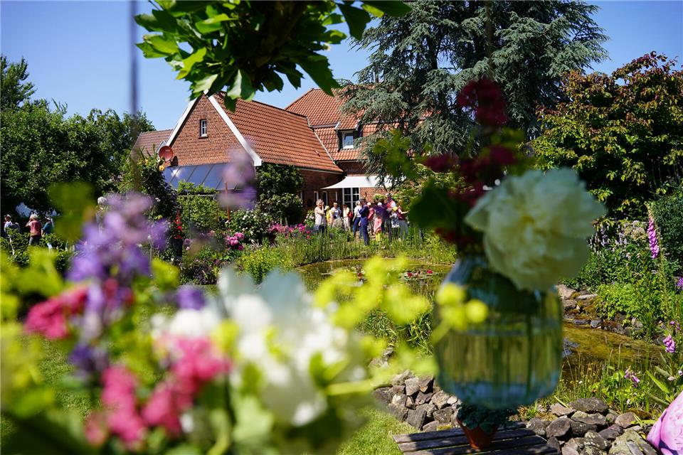 Auch der Staudengarten von Maria Marks öffnet am Sonntag.