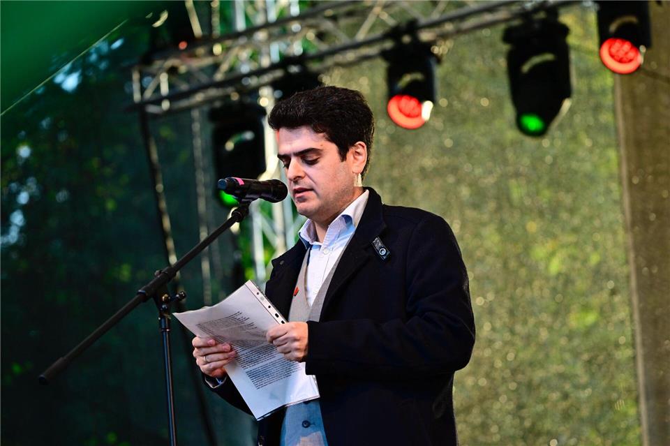 Auch der jüdische Musiker Michael Barenboim wirft der israelischen Regierung einen Genozid vor.Fabian Sommer/dpa