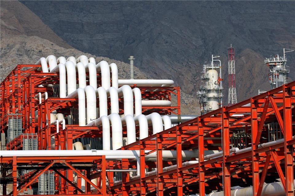 Auch die Gasindustrie im Iran war bereits Ziel von Bombardierungen. (Archivbild)picture alliance / dpa