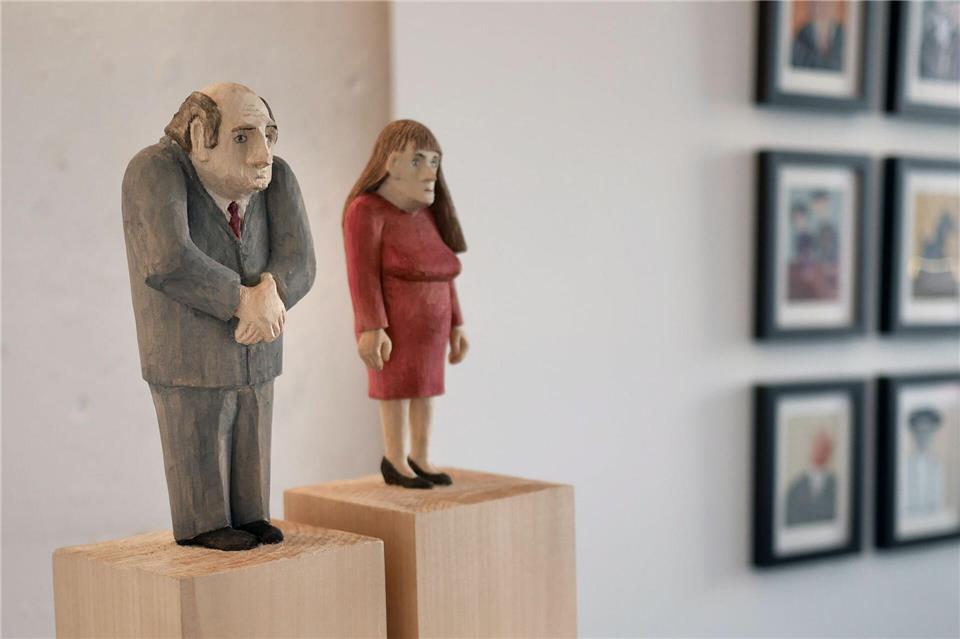 Auch die Künstlerin Ljuba Stille ist mit ihrer Kunst wieder bei der „Huntenkunst“ vertreten.