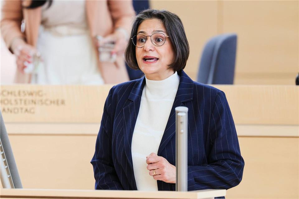 Fraktionen im Landtag wollen Überprüfung der AfD Auch die SPD-Landesvorsitzende Serpil Midyatli war dafür. (Archivbild)Frank Molter/dpa