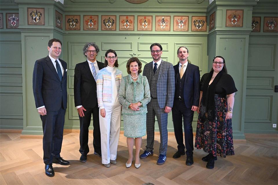 Auch ein Familienfoto stand auf dem Programm.Felix Kästle/dpa