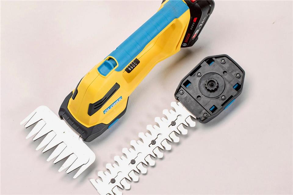 Auch ein Modell von Gloria (FineCut 18V compact) überzeugte im Test und bekam die Note 1,8.Michael Müller-Münker/selbst ist der Mann/selbst.de/dpa-tmn