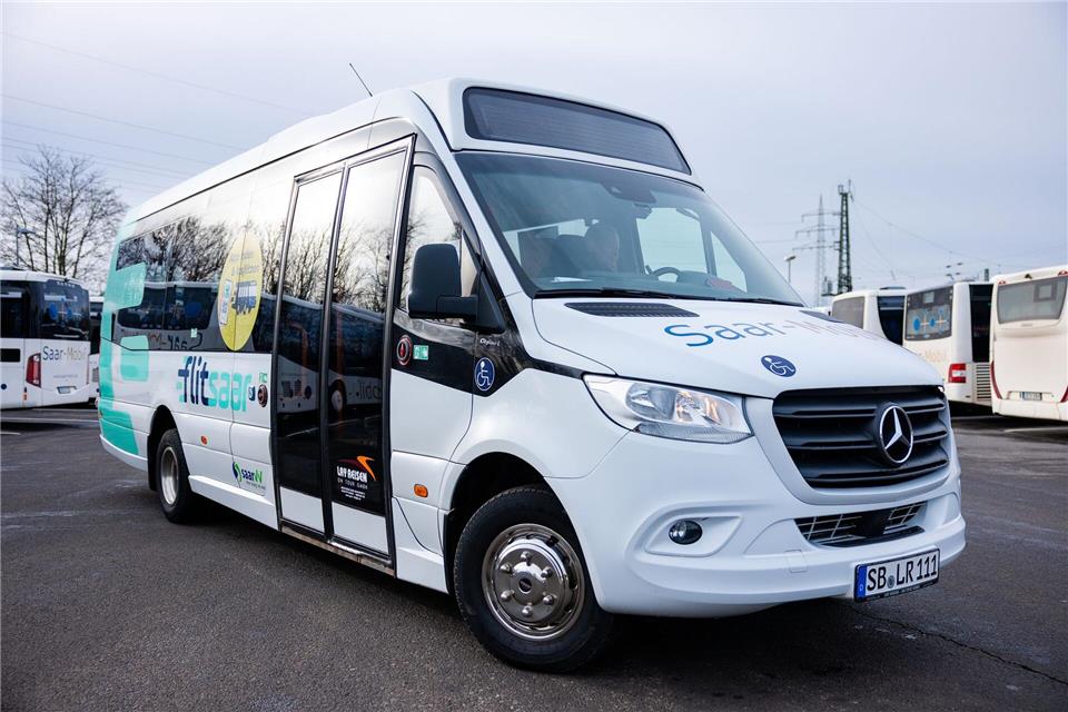 Auch im Landkreis St. Wendel sind bereits On-Demand-Kleinbusse unterwegs. (Archivbild)Laszlo Pinter/dpa