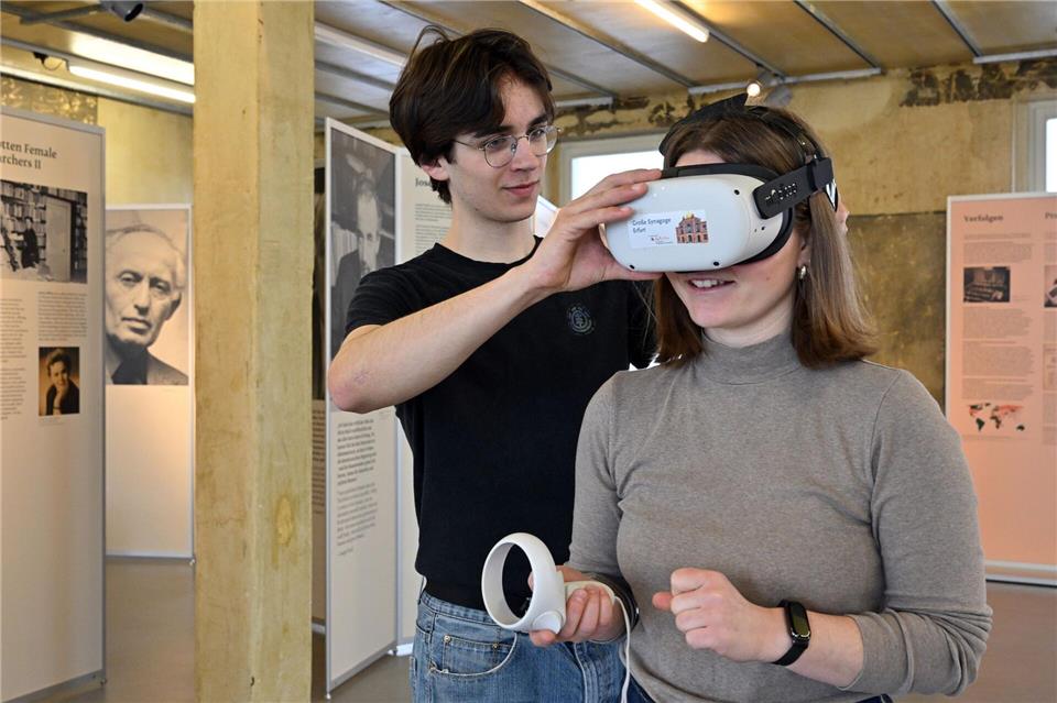 Auch im zum Erinnerungsort umgestalteten ehemaligen Firmensitz von J.A. Topf & Söhne, den Ofenbauern von Auschwitz, können junge Menschen ein Freiwilliges Soziales Jahr absolvieren.Martin Schutt/dpa