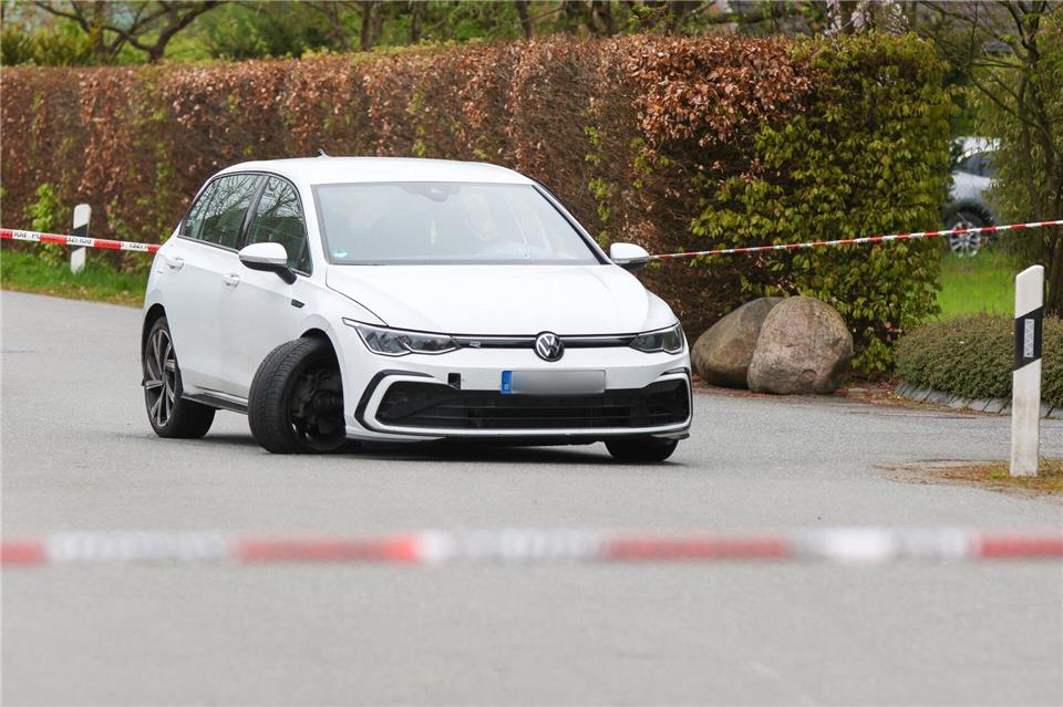 Auch in Rellingen kam es zu einem Polizei-Einsatz.Bodo Marks/dpa