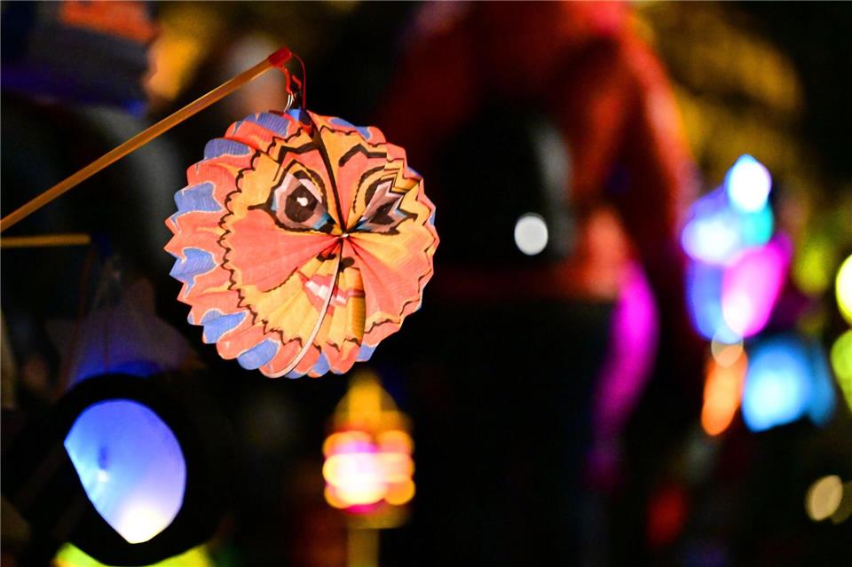 Auch in Sachsen finden in diesem Jahr vielerorts Lampionumzüge statt. (Symbolbild)Martin Schutt/dpa