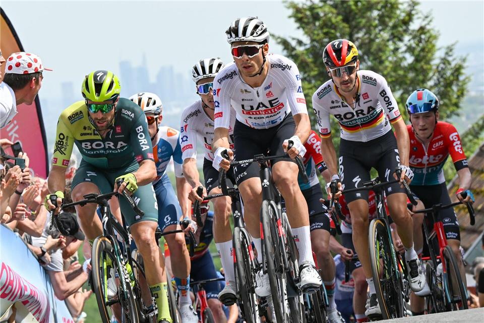 Auch in diesem Jahr geht wieder ein Weltklasse-Feld bei Eschborn-Frankfurt an den Start.Arne Dedert/dpa