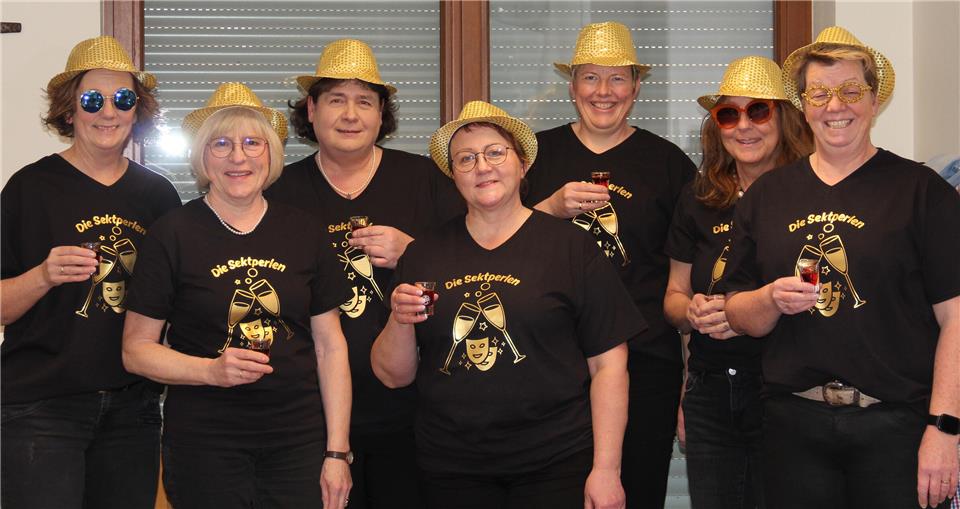 Auch in diesem Jahr sorgen die „Sektperlen“ wieder für lustige Momente.