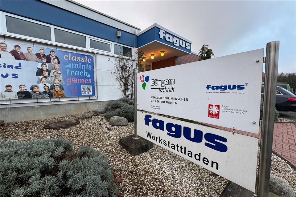 Auch wenn Fagus zur insolventen Bocholter Caritas gehört, läuft der Betrieb weiter.