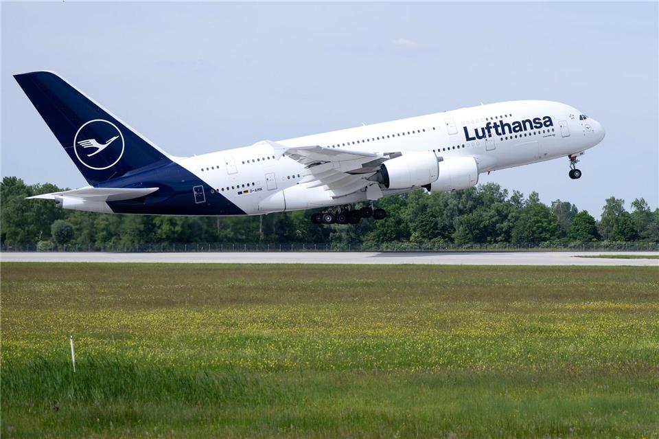 Auch zu Hause in einem Flugzeugsitz lümmen? Wer das möchte, kann bei einer Versteigerung mitmachen. (Symbolbild)Sven Hoppe/dpa