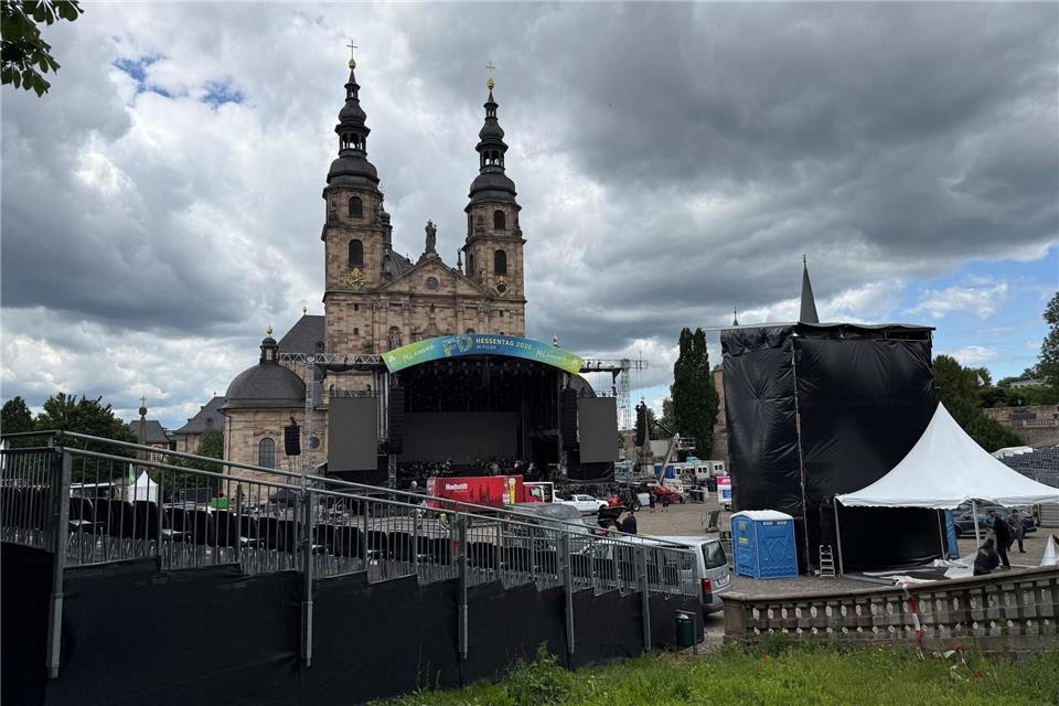 Auch zum diesjährigen Hessentag in Fulda wenden Stadt und Bundesland Millionen auf. Michael Bauer/DPA