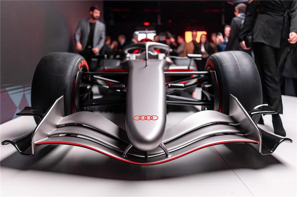 Audi steigt 2026 in die Formel 1 ein. (Archivbild)Daniel Karmann/dpa