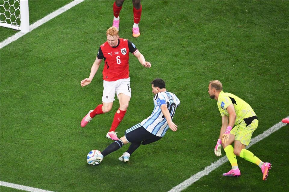 Auf Messi war gegen Österreich wieder Verlass.Sam Hodde/AP/dpa