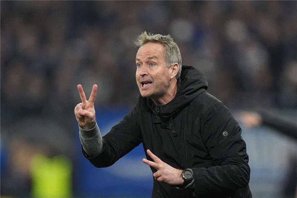 Auf das Team von Coach Kasper Hjulmand kommt eine ganz schwere Aufgabe zu.Marcus Brandt/dpa