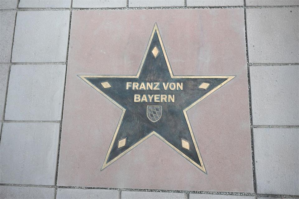 Auf dem Bayerischen Ehrenweg verewigt: Franz von Bayern.Felix Hörhager/dpa