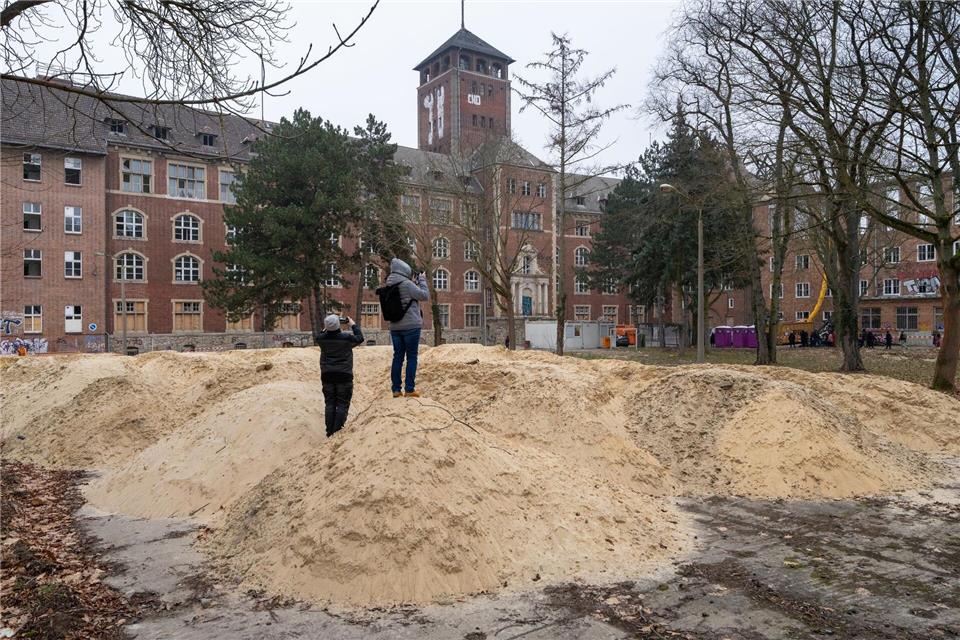 Auf dem Brauhausberg in Potsdam, wo einst der Landtag tagte, soll ein neuer Uni-Campus entstehen - mit Hilfe des Engagements des Milliardärs und Mäzens Hasso Plattner. (Archivbild)Soeren Stache/dpa