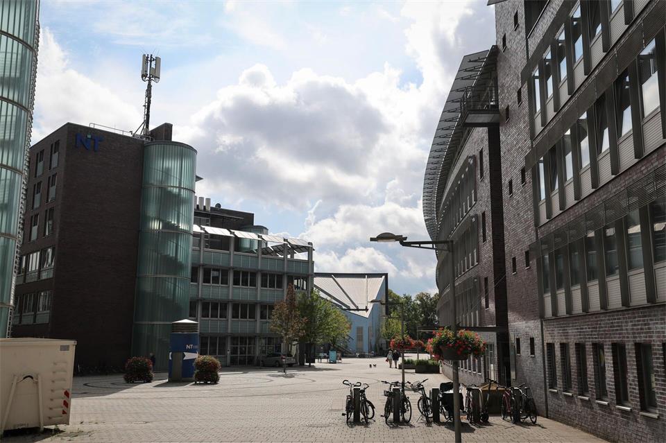 Auf dem Campus der Technischen Universität Hamburg-Harburg trafen sich die Mitglieder der Terrorzelle in einer Islam-AG.Christian Charisius/dpa