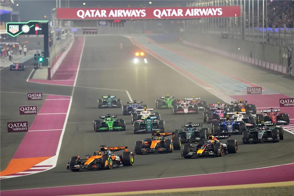 Auf dem Lusail International Circuit macht auch die Formel 1 Station. (Archivbild)David Davies/PA Wire/dpa