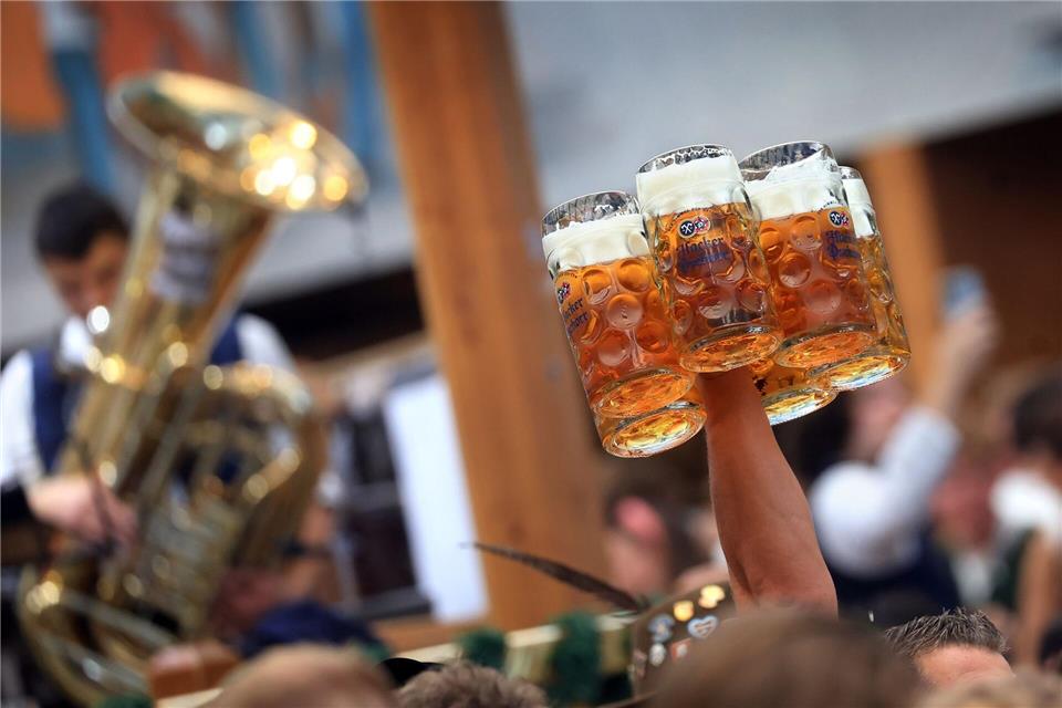 Auf dem Oktoberfest ändern sich gleich mehrere Dinge. (Archivbild)Karl-Josef Hildenbrand/dpa