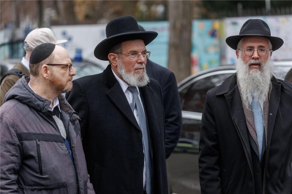 Auf dem Platz soll die ehemalige Bornplatzsynagoge wieder aufgebaut werden.Markus Scholz/dpa