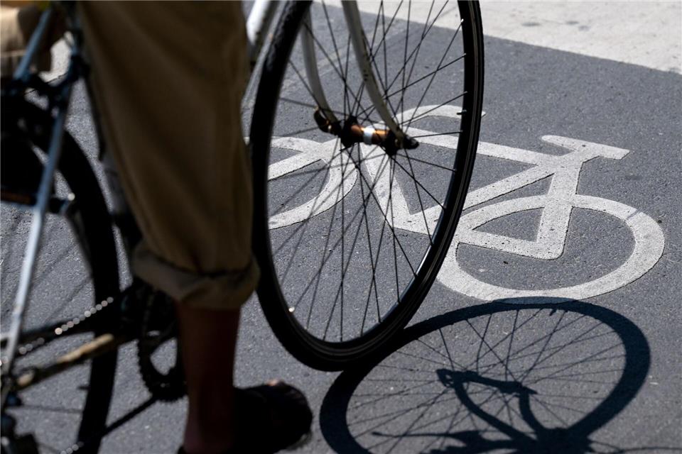 Auf dem Regentalradweg soll ein Radfahrer mehrfach andere Menschen angespuckt haben. (Symbolbild)Sven Hoppe/dpa