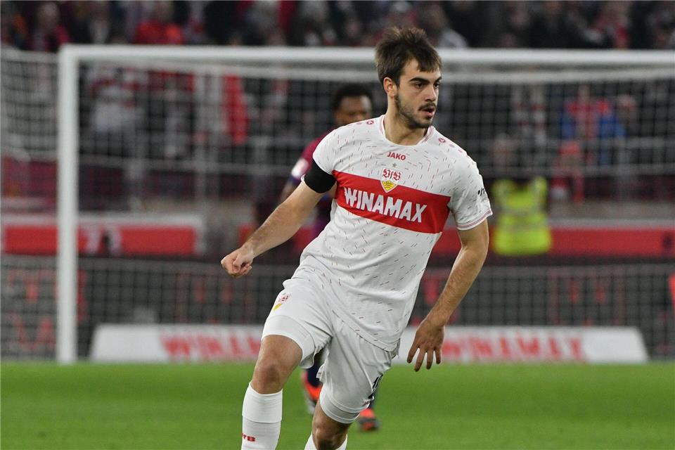 Auf dem Weg zu Werder Bremen: Der serbische Stürmer Jovan Milosevic.Jan-Philipp Strobel/dpa