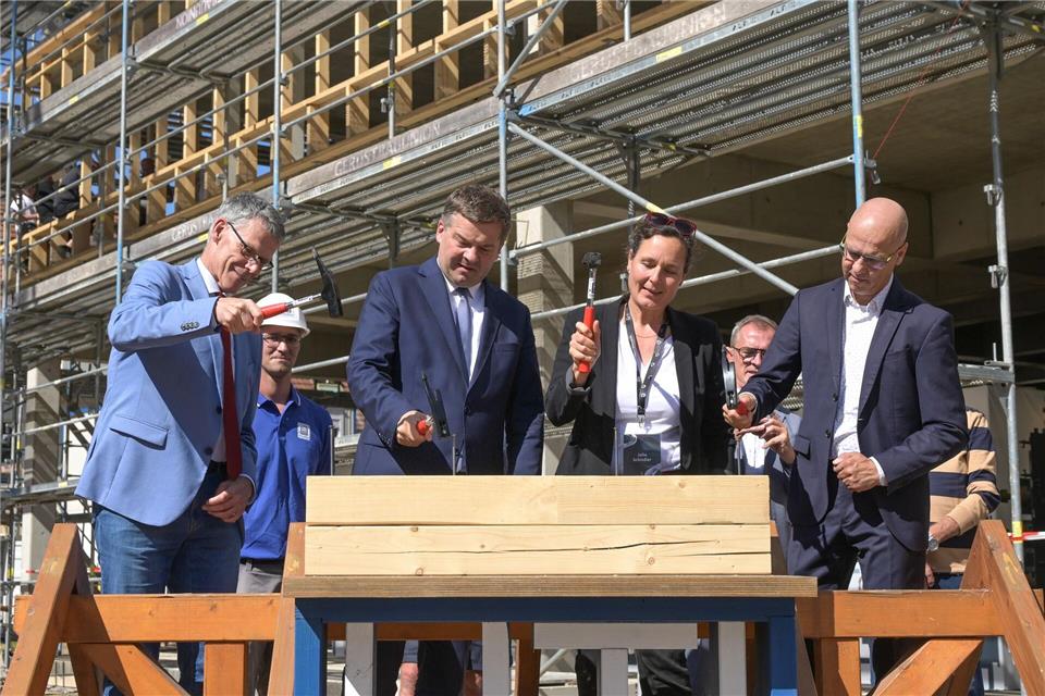 Auf dem Weinberg Campus soll in Zukunft mehr Raum für Innovation sein. Heiko Rebsch/dpa
