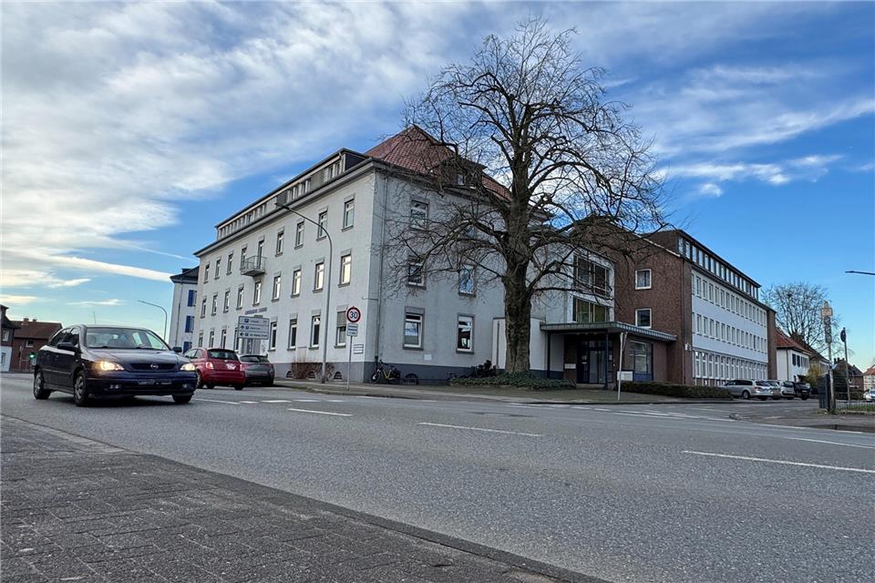 Auf dem rückseitigen Innenhof dieser Gebäude am Nordring soll ein weiterer Bau entstehen.